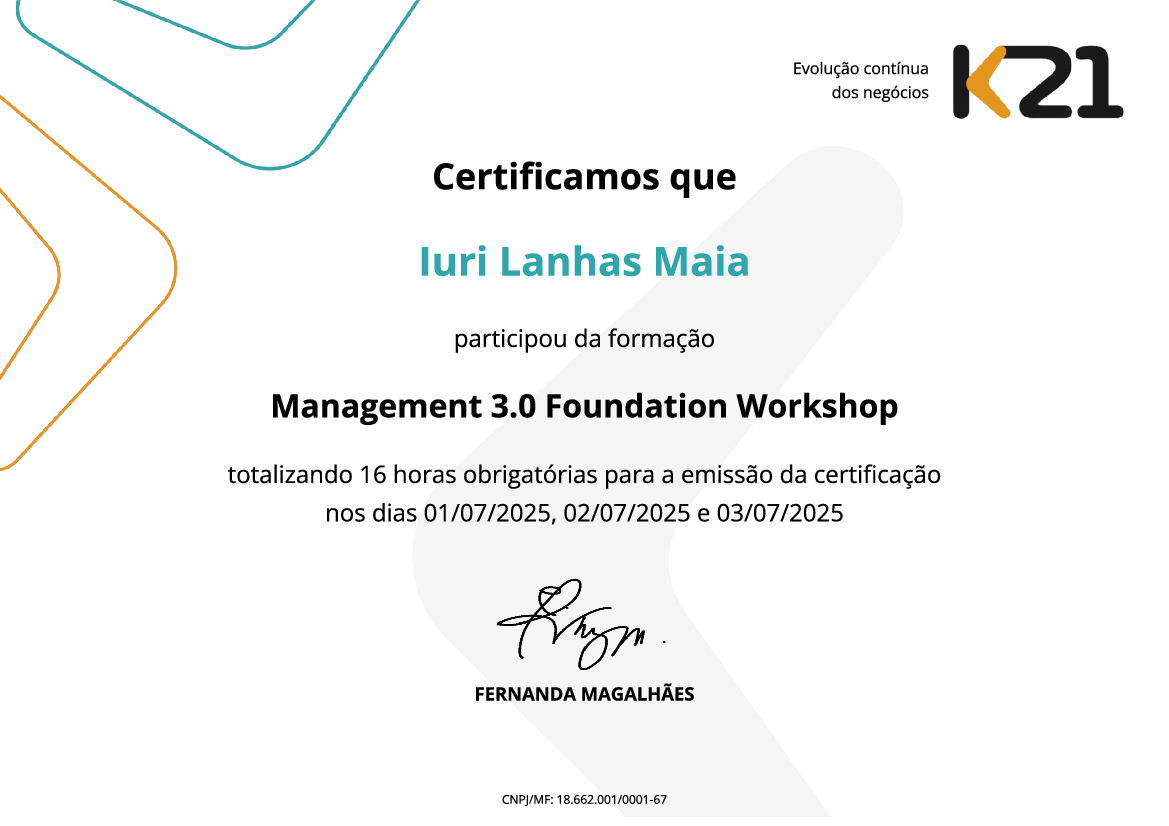 Certificado K21